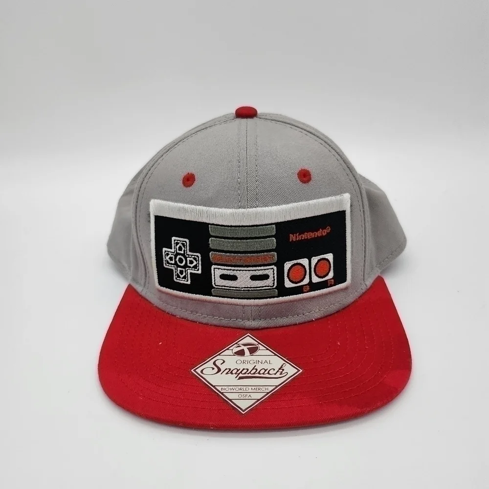 Bioworld Merch Nintendo Snapback Hat